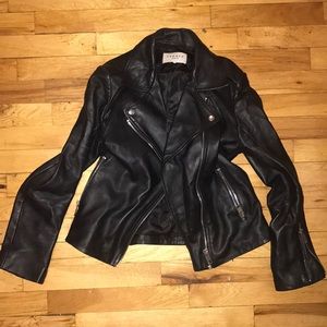 Sandro leather jacket